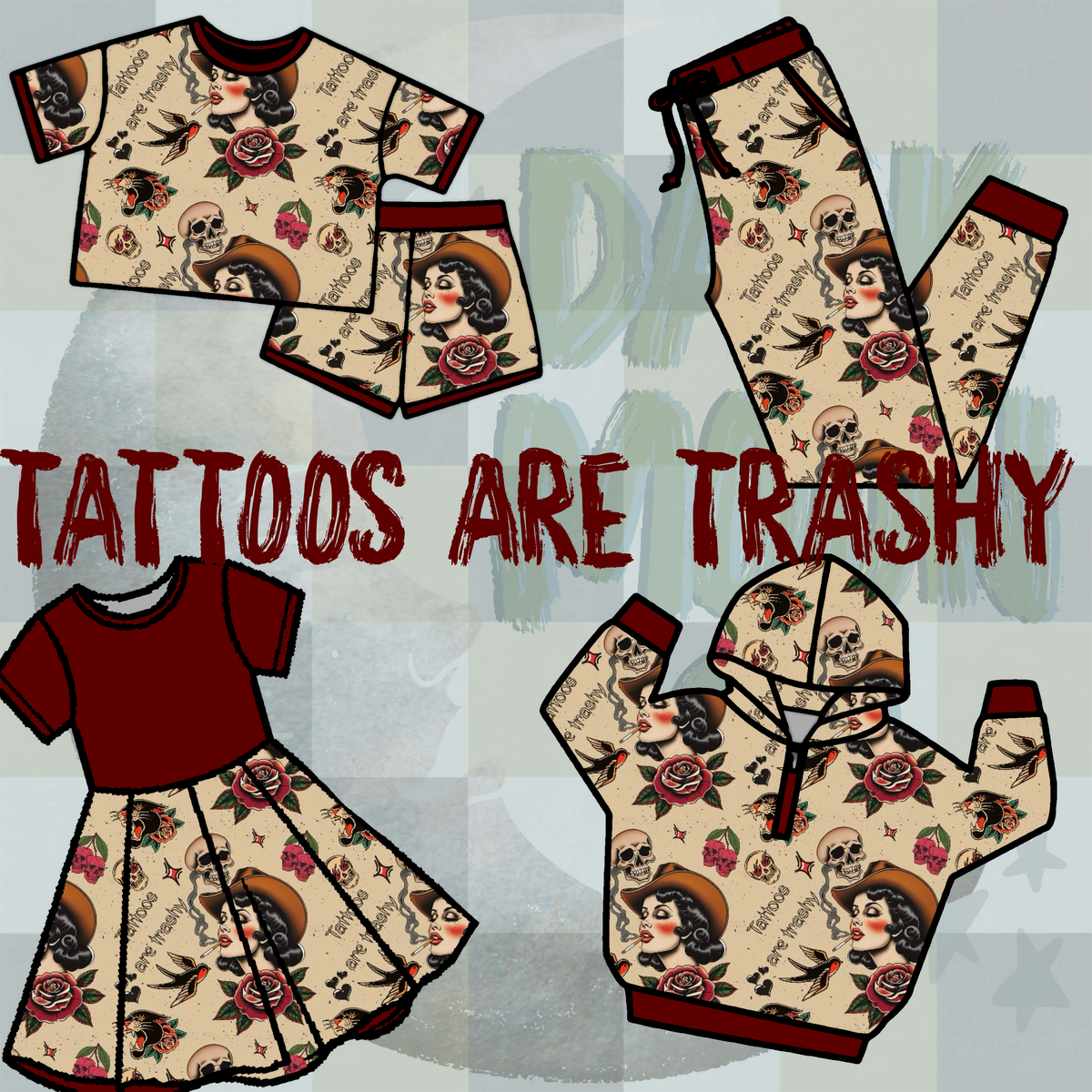 TATTOOS ARE TRASHY
