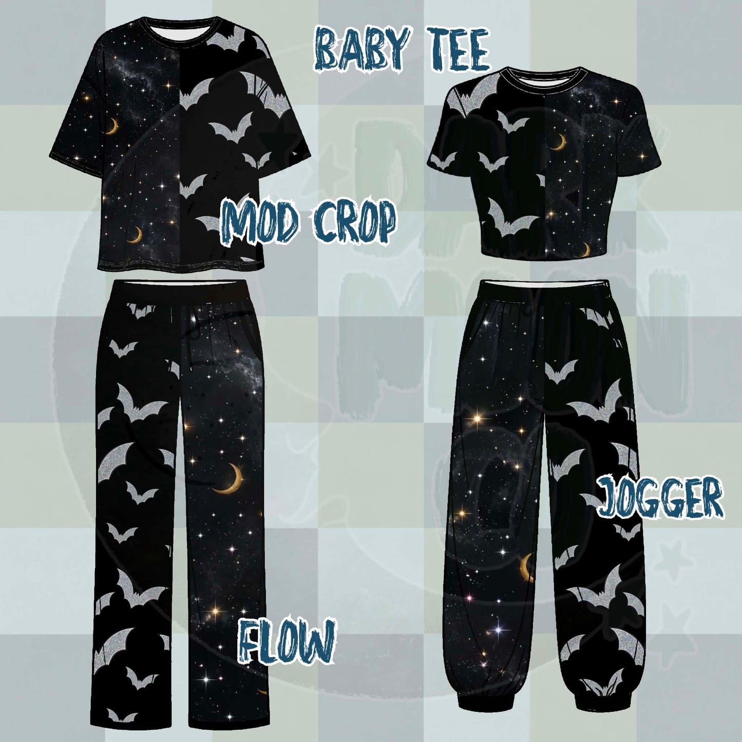 Celestial Sky + Bats Split Set