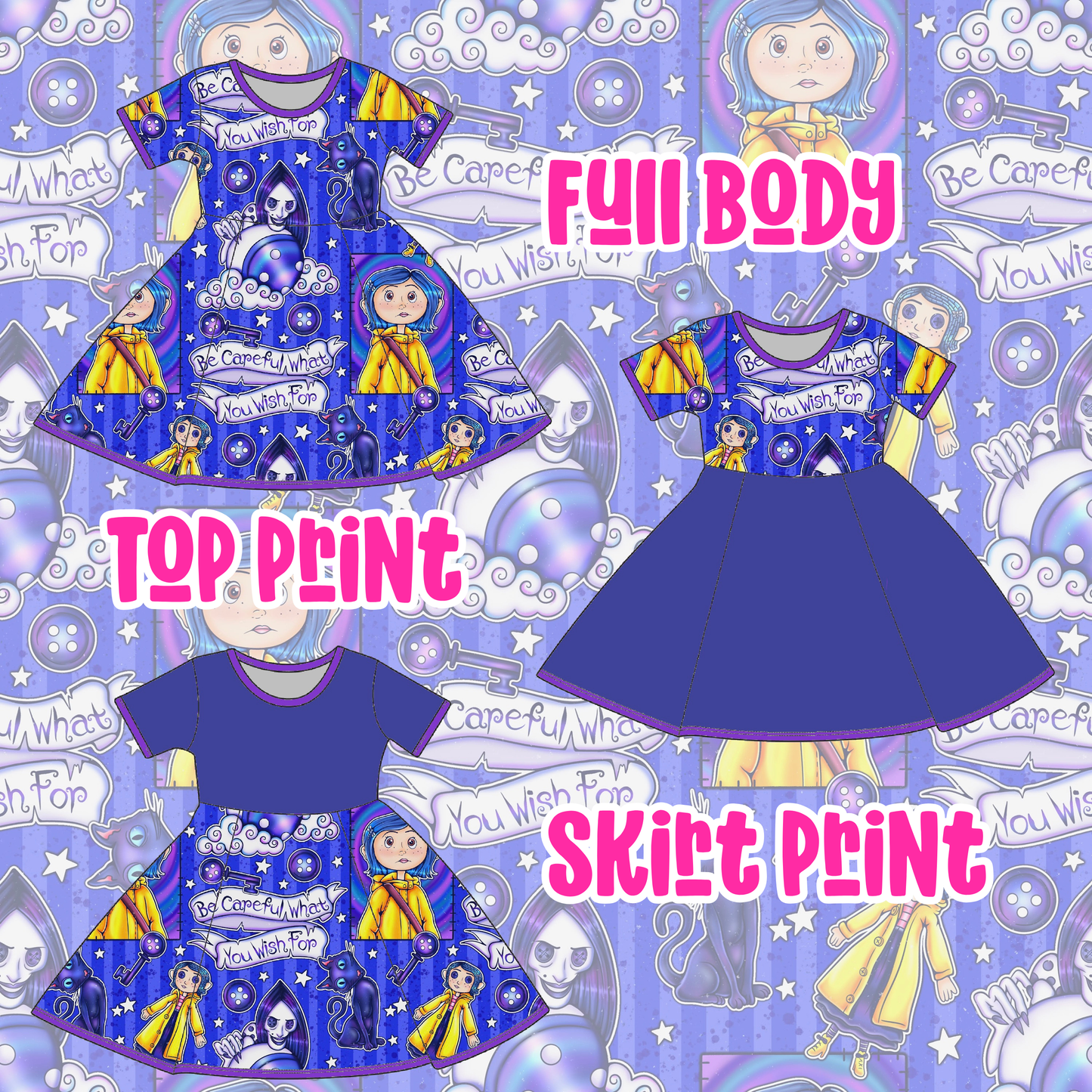 Button Eyes Dresses + Rompers