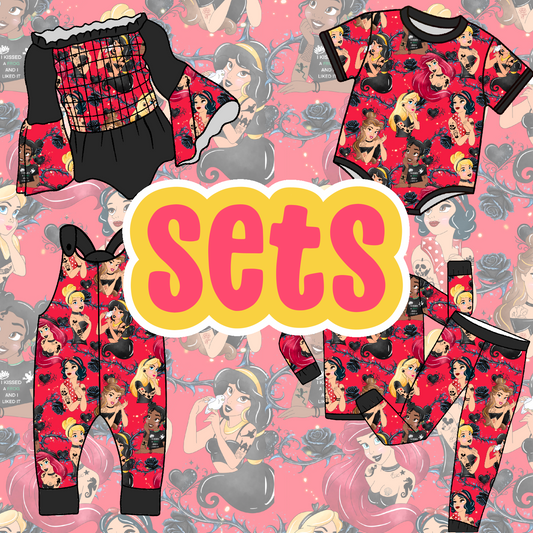 Rose Edgy Princess Sets