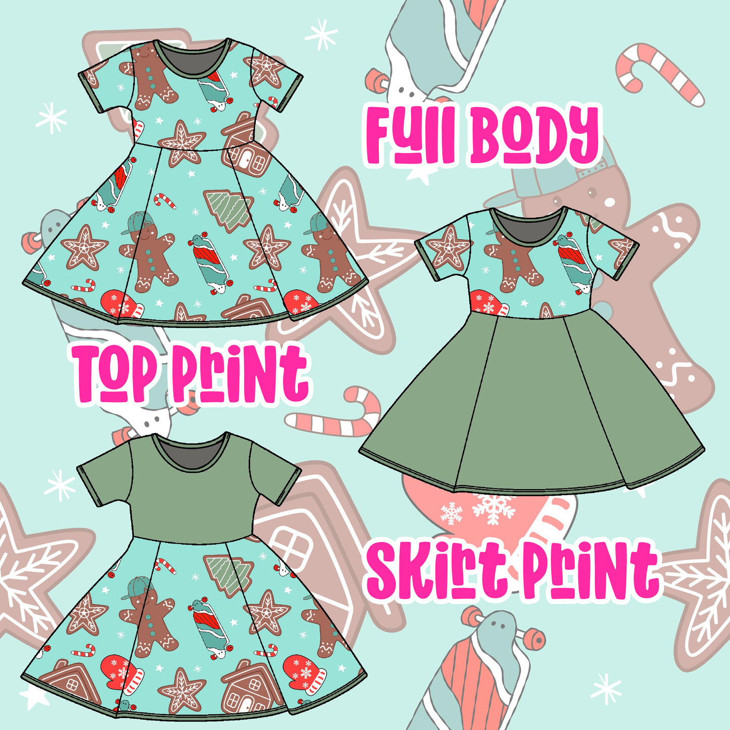 Sk8r Gingy Dresses + Rompers