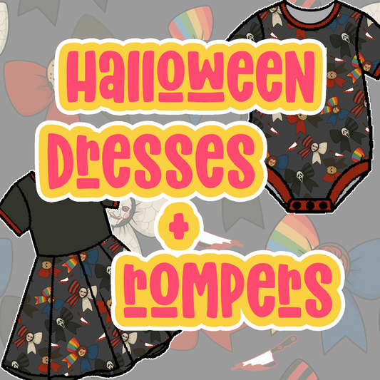 Halloween Pt 3 Dresses + Rompers