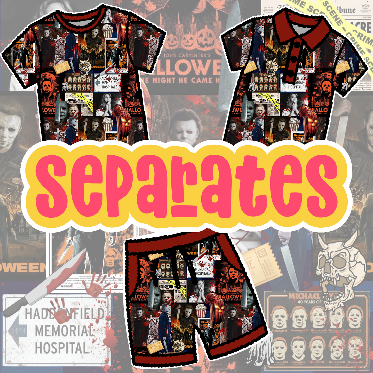 Halloween Horror Separates