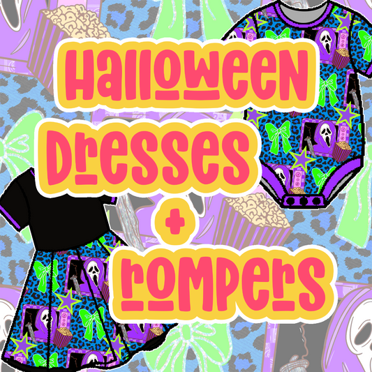 Halloween Pt 1 Dresses + Rompers