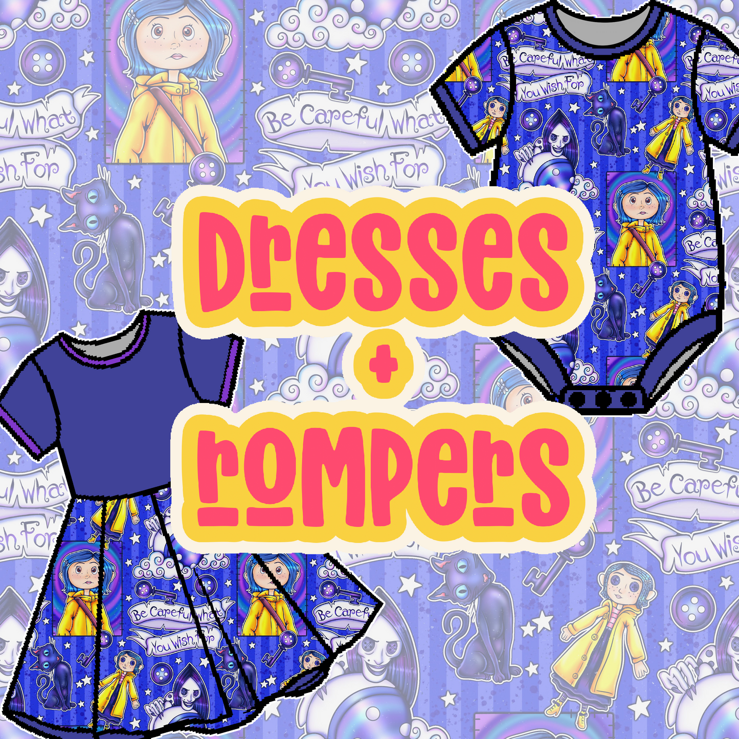 Button Eyes Dresses + Rompers