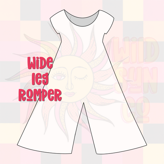 Custom Wide Leg Romper