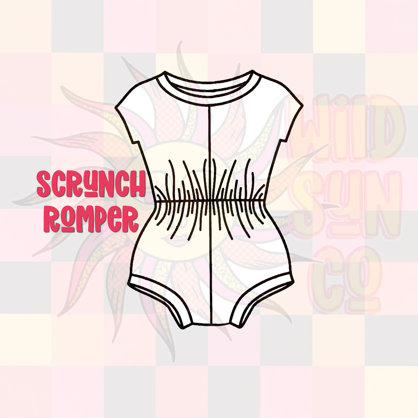 Custom Scrunch Romper