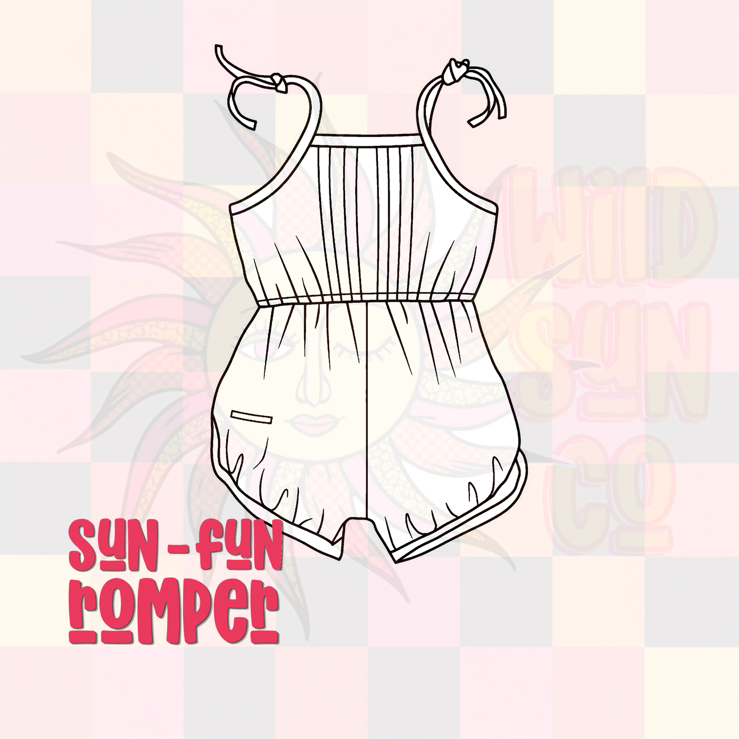 Custom Sun Fun Romper