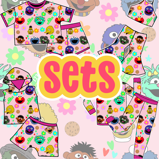 Pink Street Pals Sets