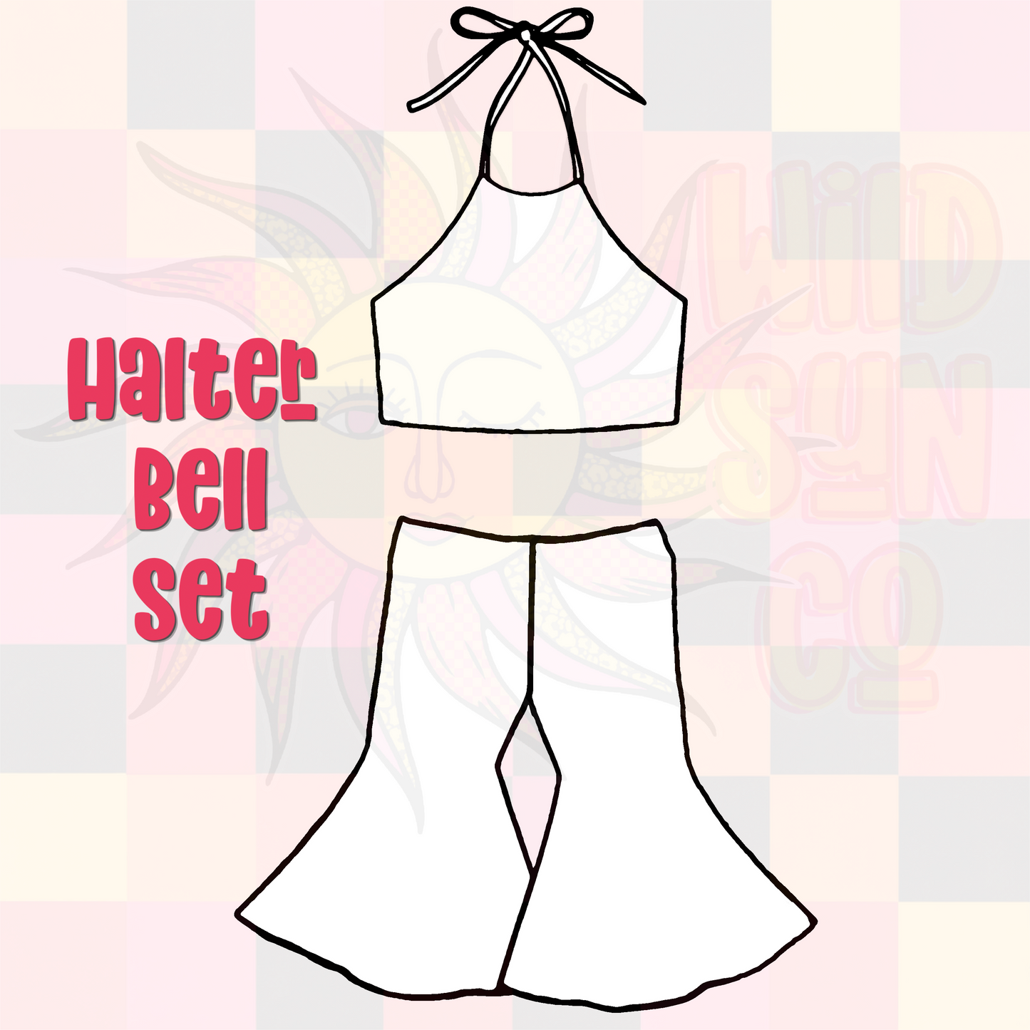 Custom Halter + Bell Set