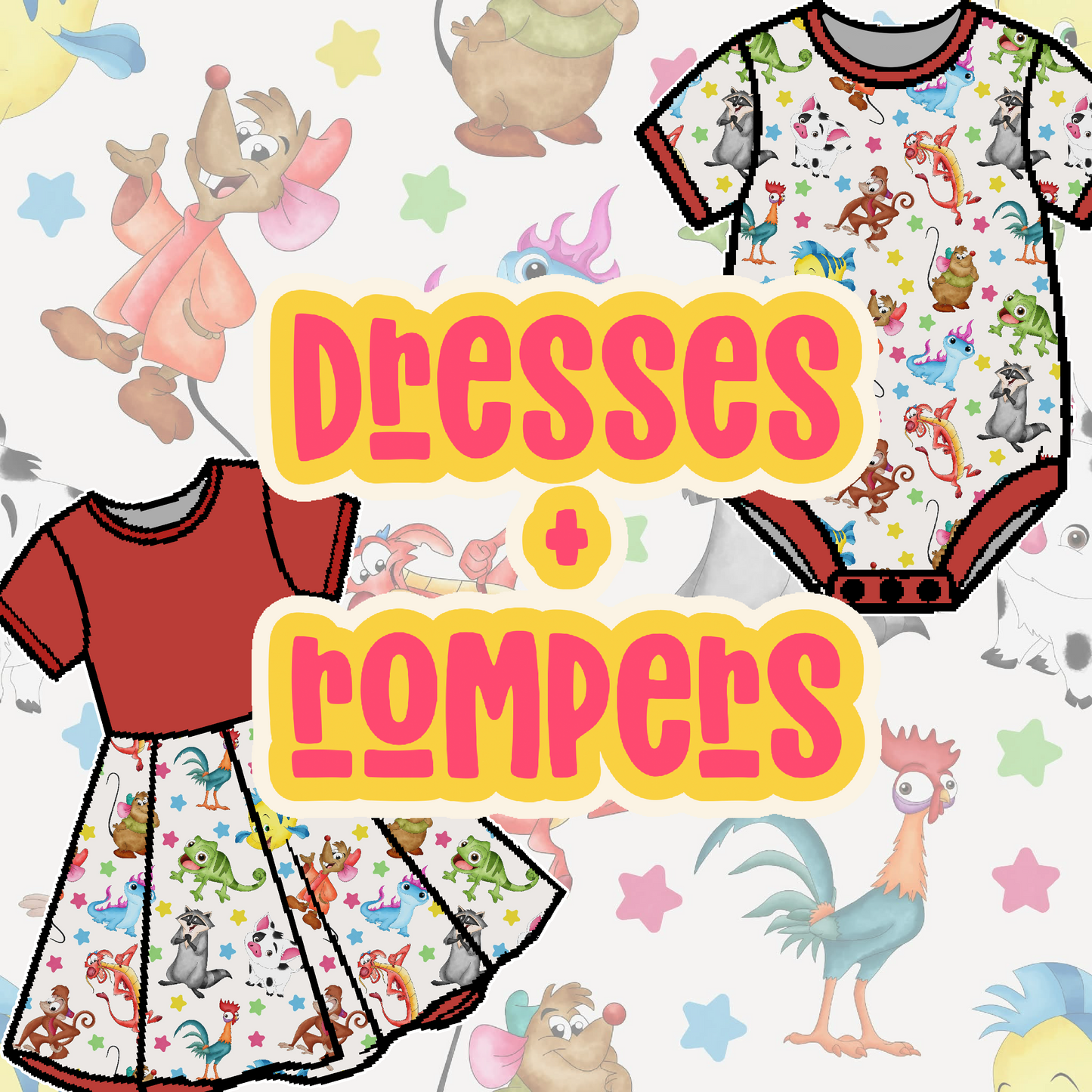 Princess Pals Dresses + Rompers
