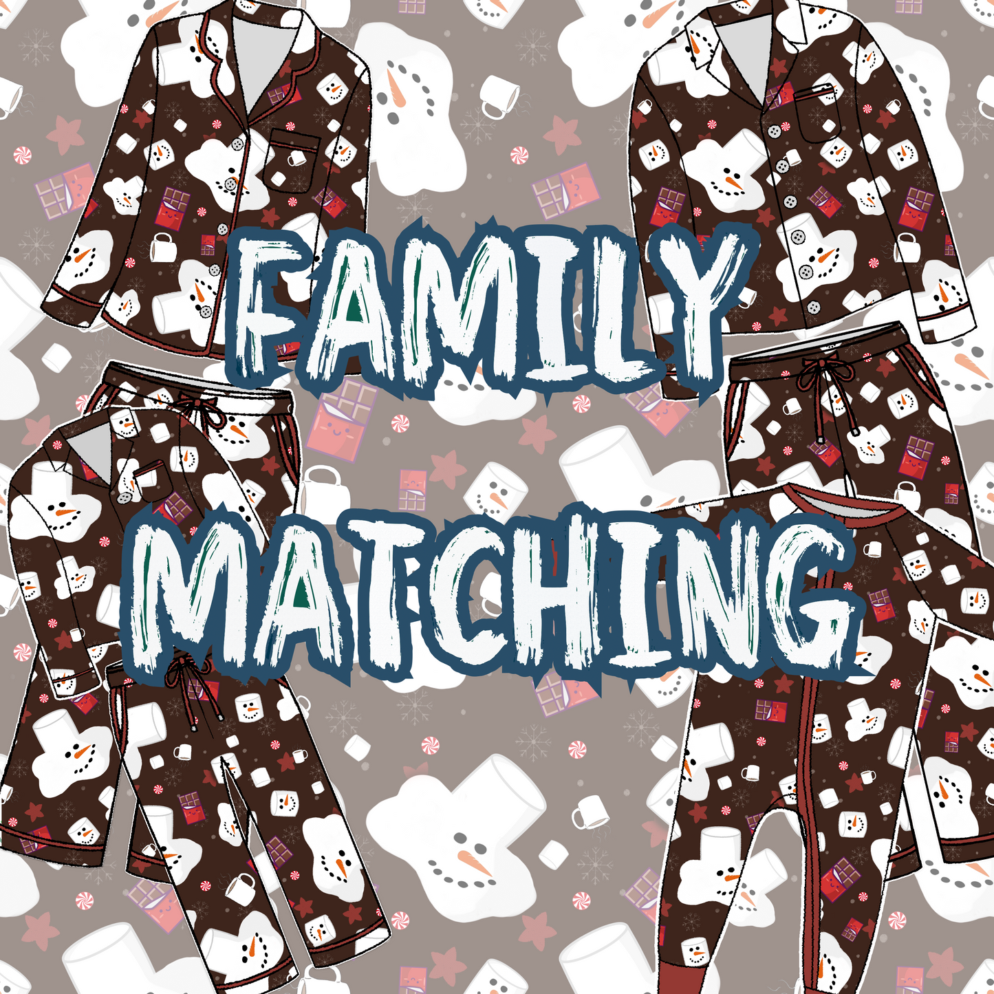 Marshmallow Morning Family Matching