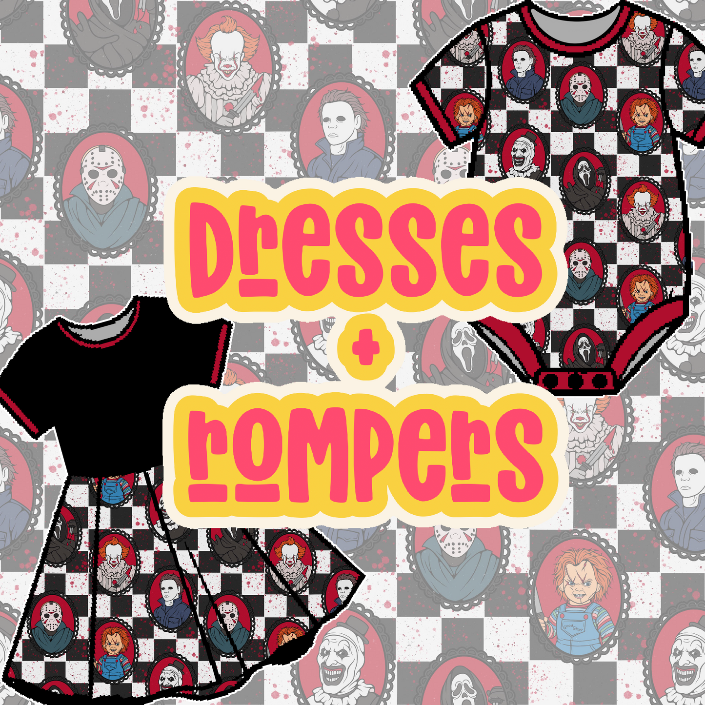 Framed & Feared Dresses + Rompers