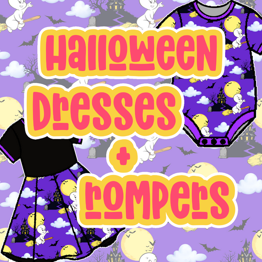 Halloween Pt 2 Dresses + Rompers