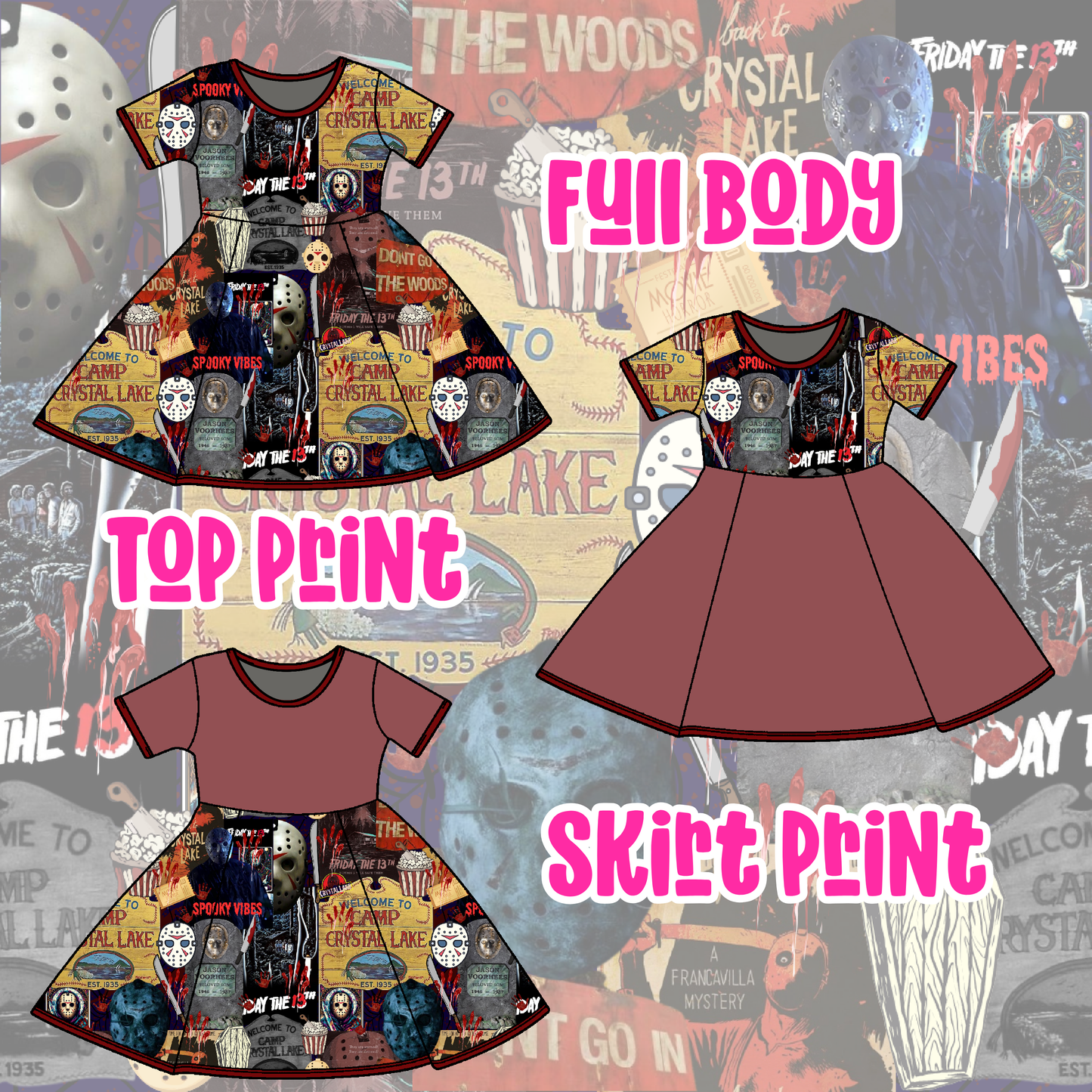 Camp Crystal Dresses + Rompers