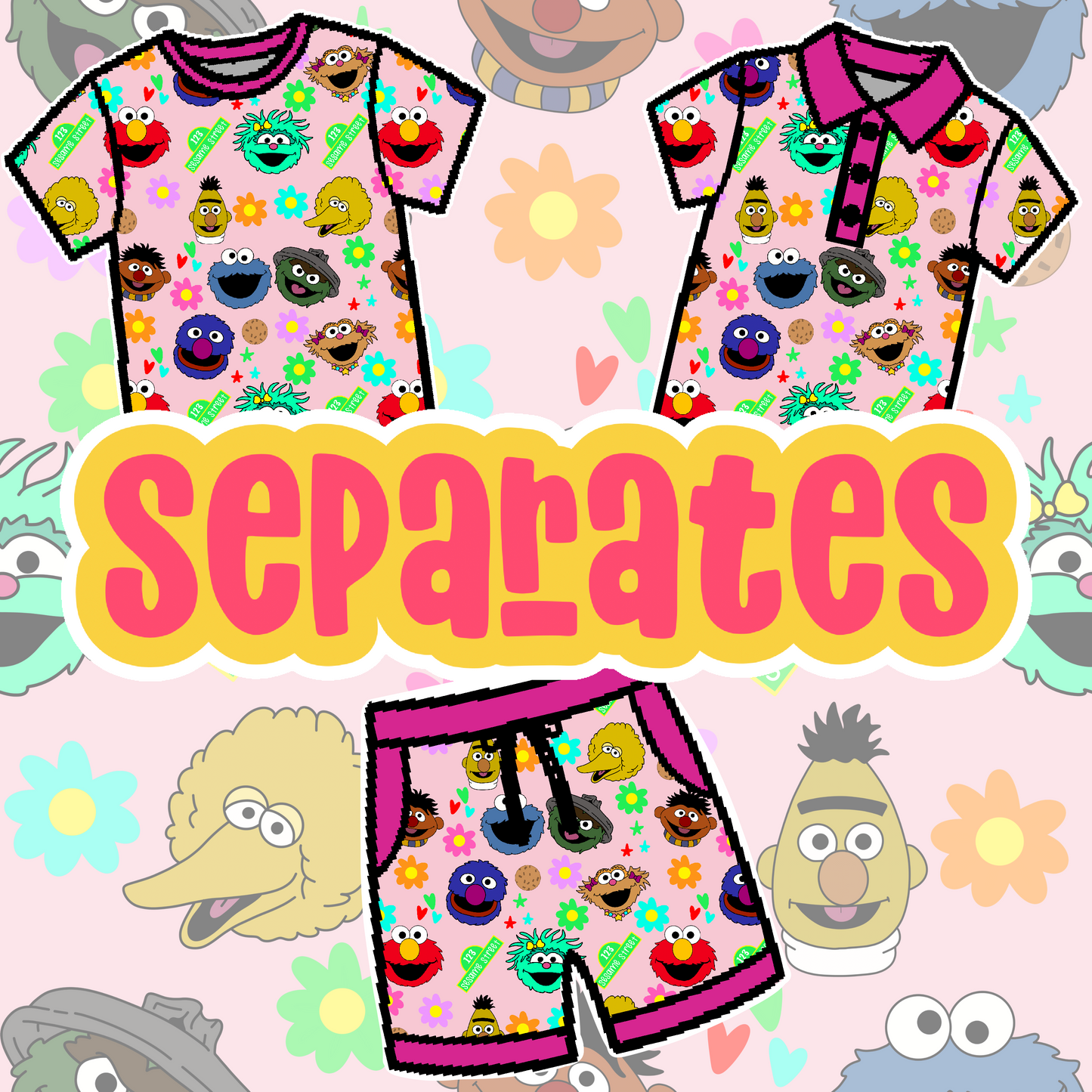 Pink Street Pals Separates