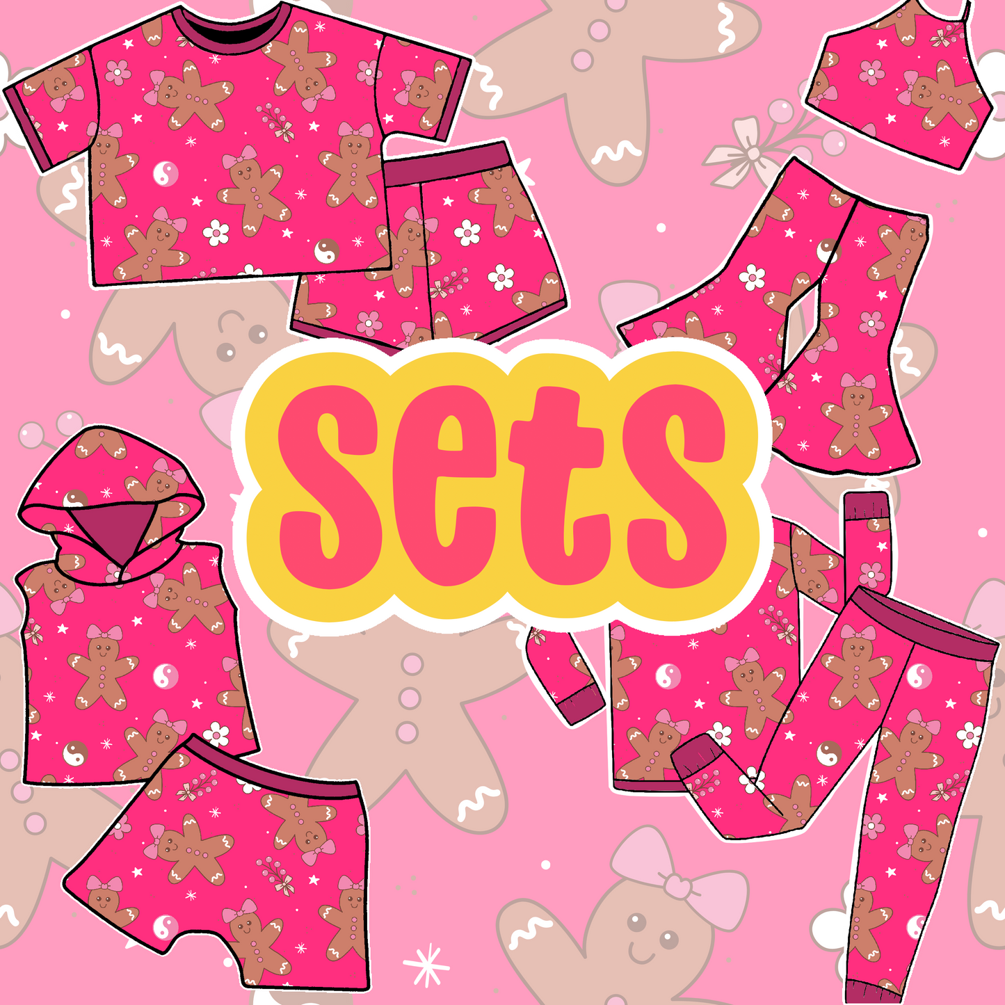 Pink Gingy Sets
