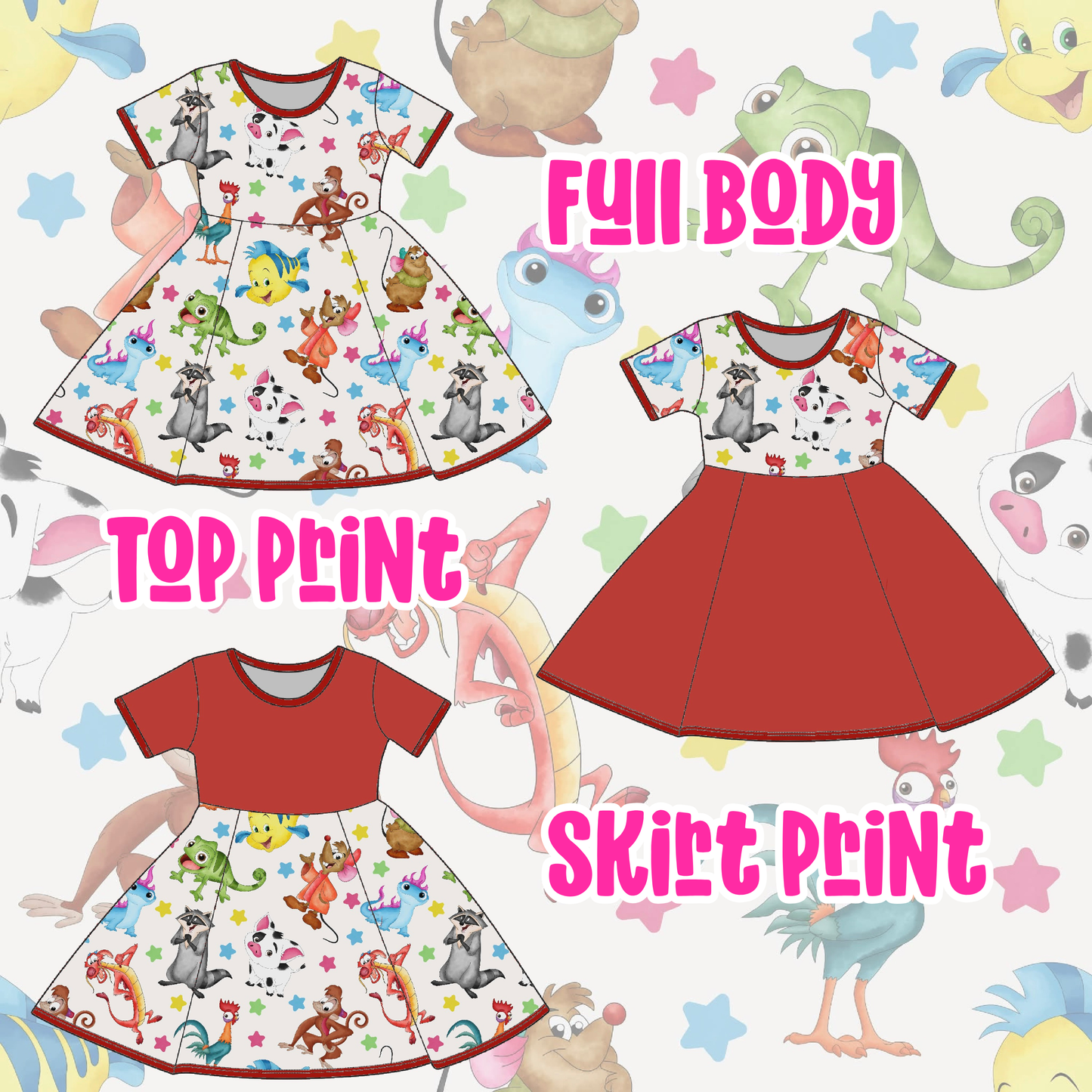 Princess Pals Dresses + Rompers