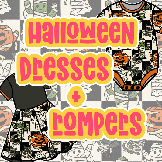 Halloween Pt 4 Dresses + Rompers
