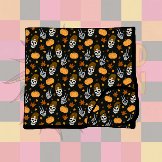 FALL SKELLY BLANKET
