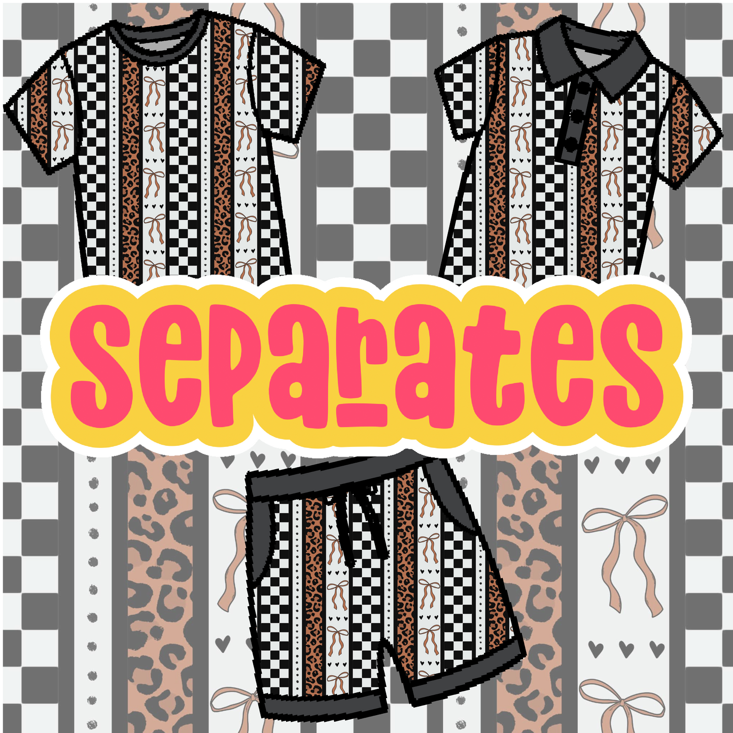 Cheetah Bows Separates