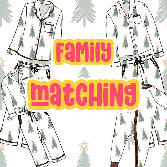 Christmas Tree Family Matching