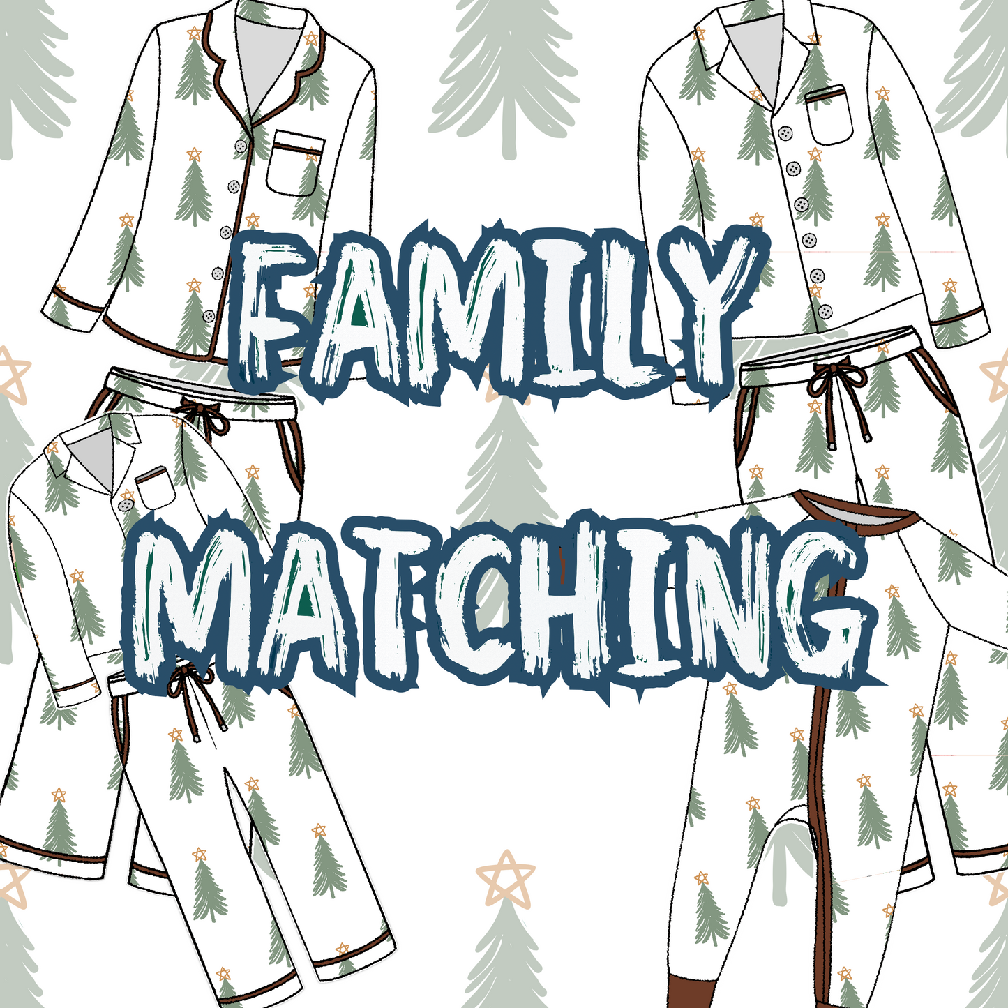 Christmas Tree Family Matching