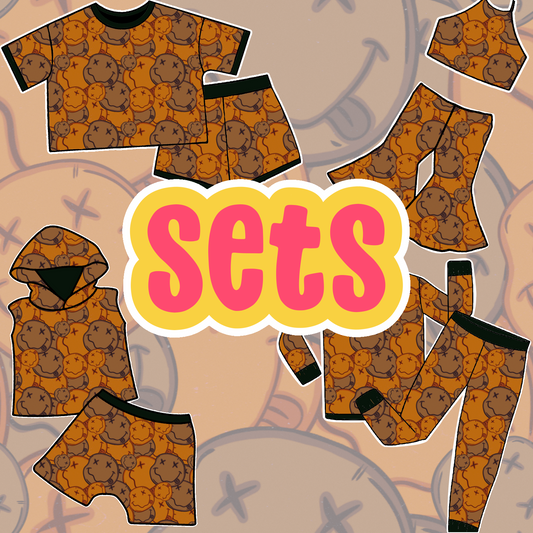 ORANGE SMILIES SETS