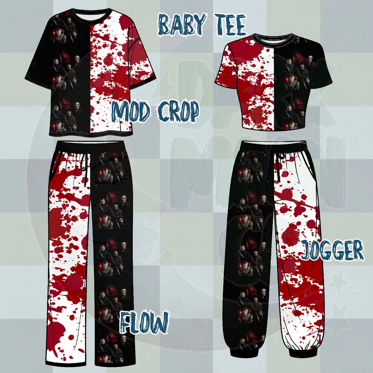 Horror Hangs + Splatter Split Set