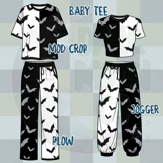 Black VS White Bats Split Set